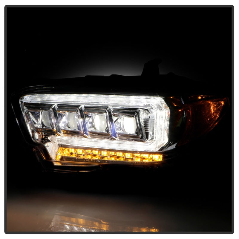 Spyder 16-20 Toyota Tacoma Halogen Model Only High-Power LED Headlights - Chrome PRO-YD-TT16HALAP-C 5088369 5088369 Photo - Unmounted