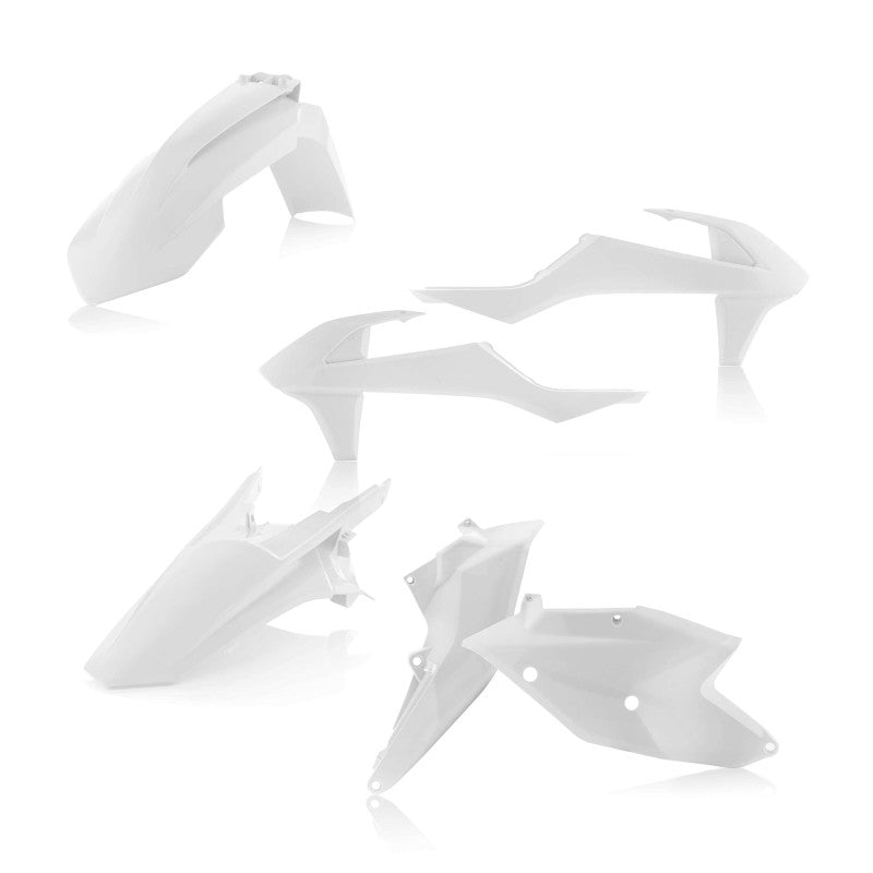 Acerbis 16-18 KTM 125-450 SX/ SX-F/ XC-F /XC Plastic Kit - White 2421070002 2421070002 Photo - Primary
