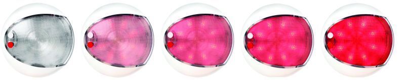 Hella Interior Lamp Euroled130T Red/Wht 2Ja 959950121 959950121 Photo - Close Up