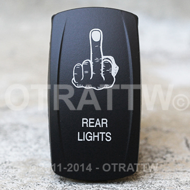 SPOD Rocker Rear Lights using middle finger graphic Switch 860565 860565 Photo - Primary