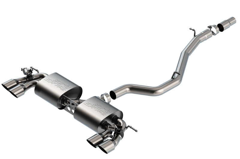 Borla 18-19 VW Golf R MK7.5 2.0L S-Type CatBack Exhaust 140830SB 140830SB Photo - Primary