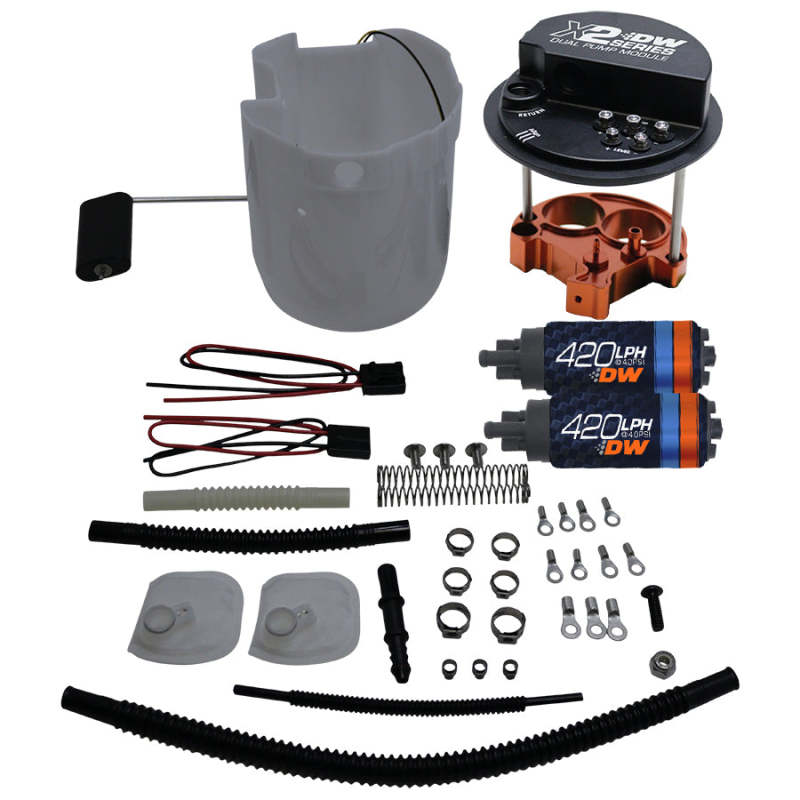 DeatschWerks X2 Pump Module w/ Dual DW420 for 2012-16 Scion FR-S 2012-20 Subaru BRZ 9-421-7051 9-421-7051 Photo - Primary