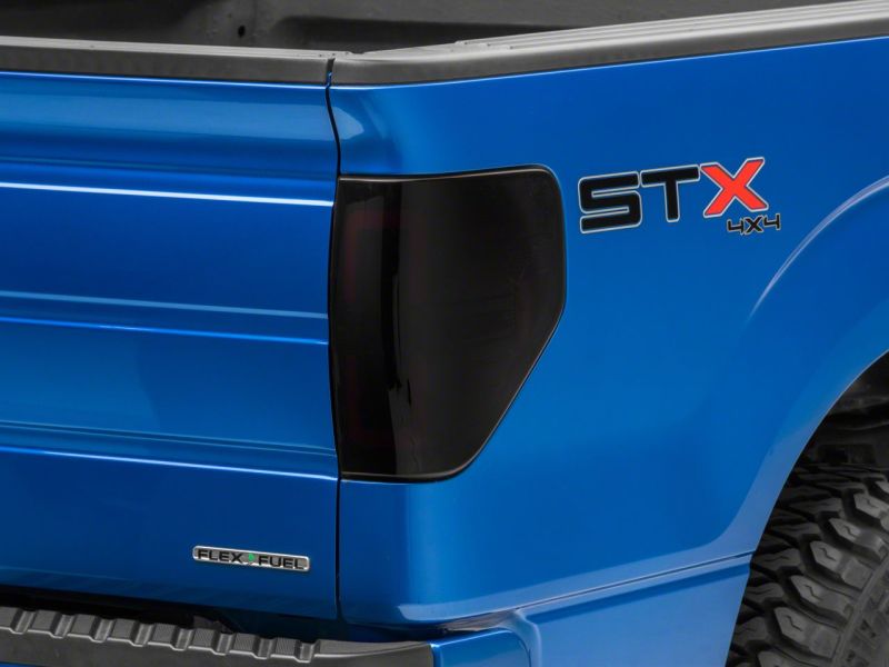 Raxiom 09-14 Ford F-150 Styleside Axial Series LED Tail Lights w/ Halo- Blk Housing (Smoked Lens) T565679 T565679 Photo - Close Up