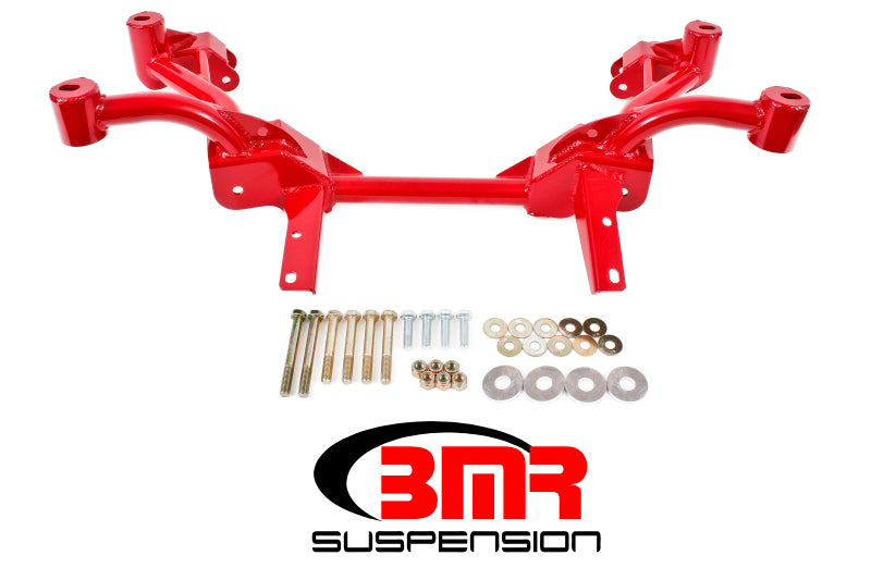 BMR 82-82 3rd Gen F-Body K-Member w/ No Motor Mounts and Pinto Rack Mounts - Red KM006-1R KM006-1R Photo - Primary