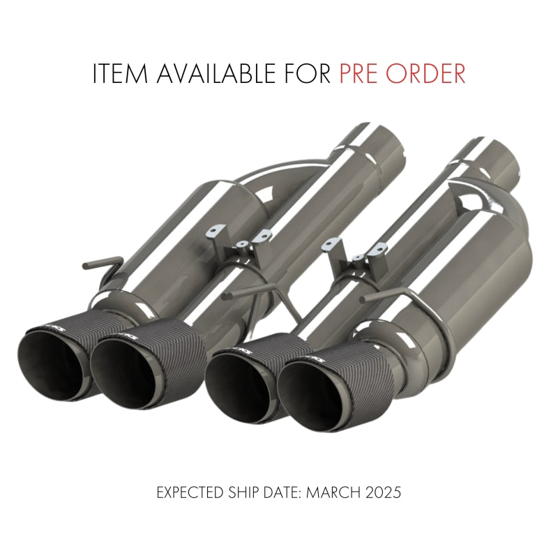 Kooks Headers Kooks 09-13 Chevrolet Corvette Z06/ZR1 3in. Valved Axle-Back Exhaust w/ SS Tips 21606750 21606750 Photo - Primary