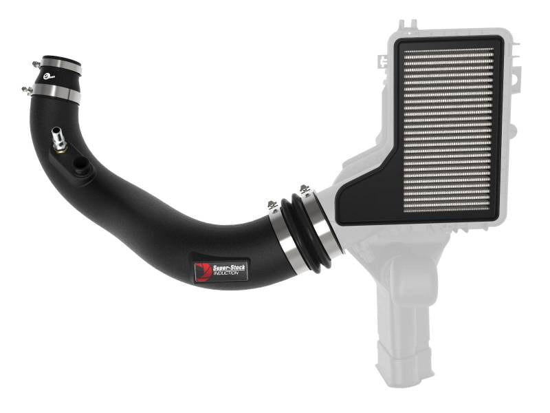 aFe Super Stock Induction System Pro Dry S Media 15-20 Ford Mustang L4-2.3L (t) 55-10006D 55-10006D Photo - Unmounted