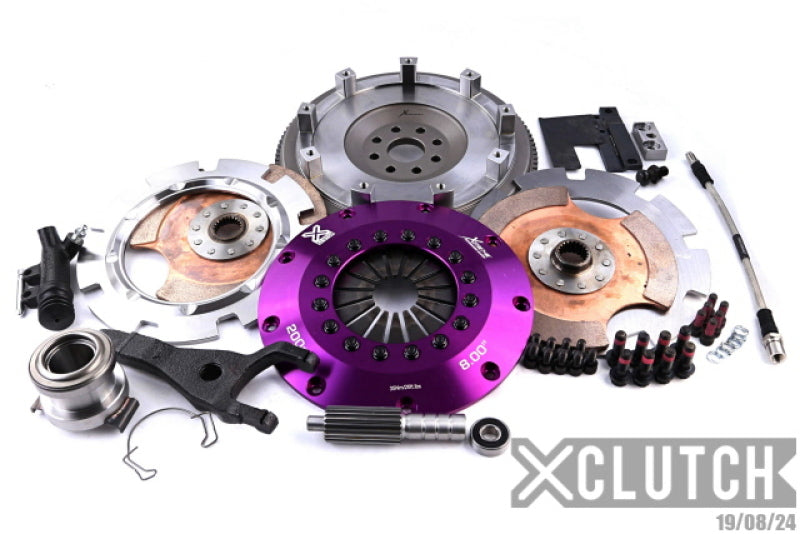 XCLUTCH 97-01 Toyota Mark II Tourer V 2.5L 8in Twin Solid Ceramic Clutch Kit XKTY20530-2E XKTY20530-2E Photo - Primary
