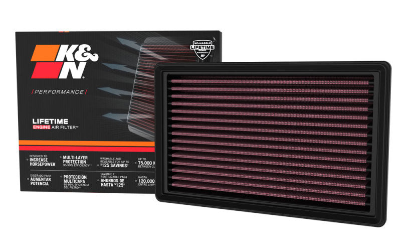 K&N Engineering K&N 21-23 Toyota Yaris L3-1.0L Replacement Drop In Air Filter 33-3179 33-3179 Photo - out of package
