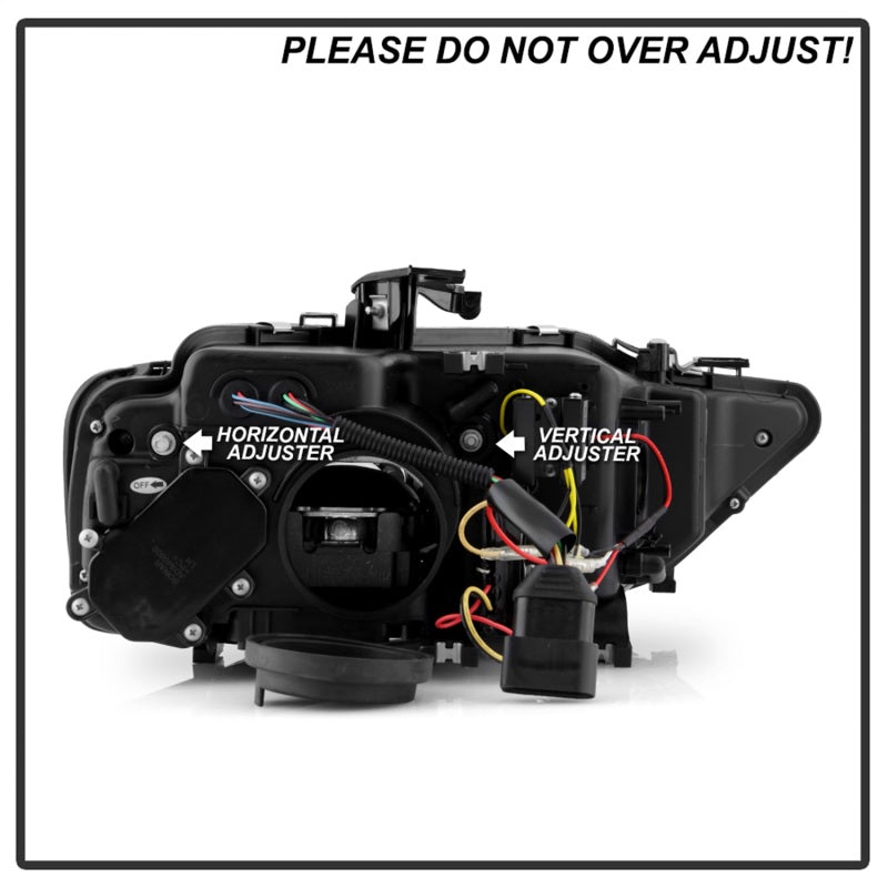 Spyder 13-16 Audi A4/S4 Halogen Model Only High-Power LED Headlights - Black PRO-YD-AA413HALAP-BK 5088345 5088345 Photo - Unmounted