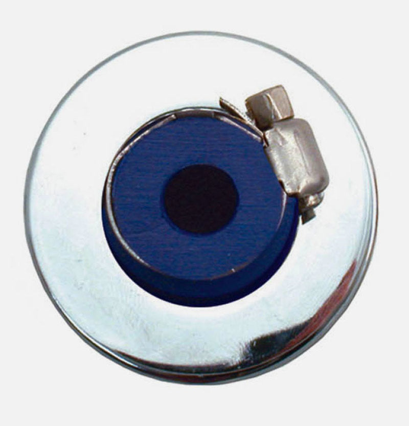Spectre Breather Filter 10mm Flange / 2in. OD / 1-3/4in. Height - Blue 3996 3996 Photo - lifestyle view