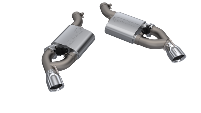 QTP 16-18 Chevrolet Camaro SS 6.2L 304SS Screamer Axle Back Exhaust w/4.5in Dual Tips 400116 400116 Photo - Primary