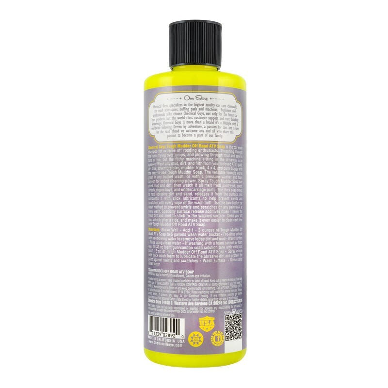 Chemical Guys Tough Mudder Off-Road Truck/ATV Heavy Duty Wash Soap - 16oz (P6) CWS20216 CWS20216 User 1