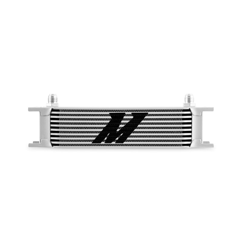 Mishimoto Universal -8AN 10 Row Oil Cooler - Silver MMOC-10-8SL MMOC-10-8SL Photo - Primary