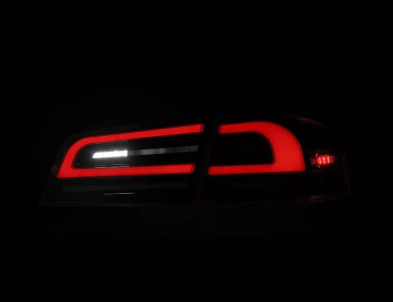 AlphaRex 12-21 Tesla Model S LUXX-Series LED Tail Lights - Black 601120 601120 User 5