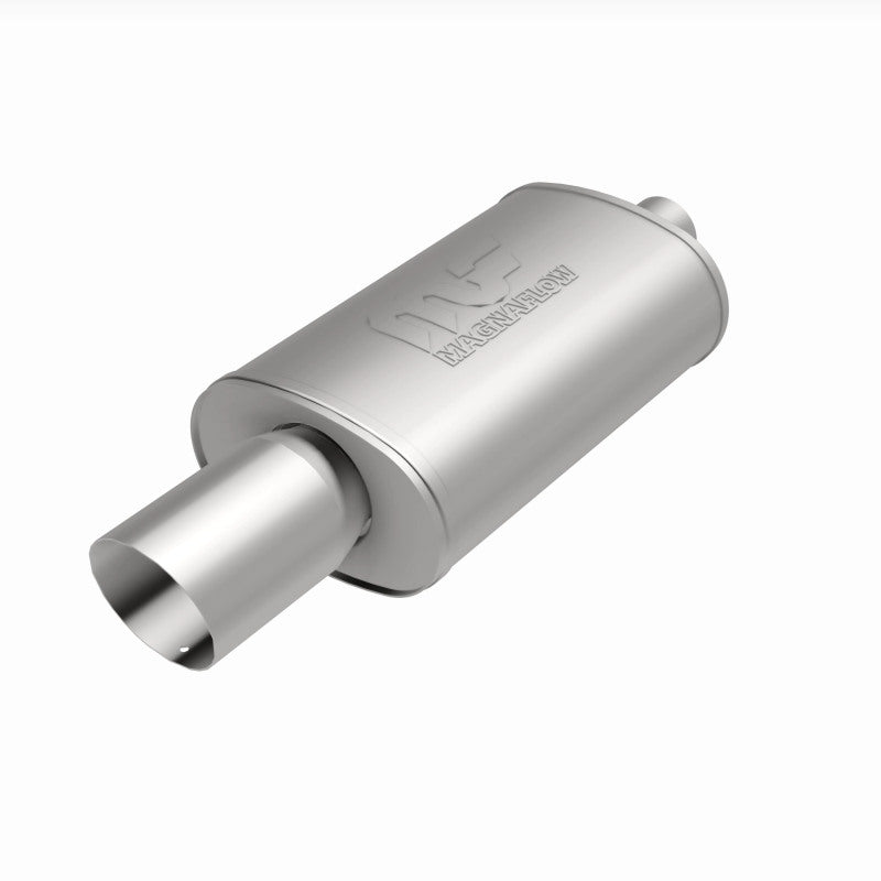 MagnaFlow 5" X 8" Oval Center/Center Performance Muffler With Tip 14827 360 Degree Image Set