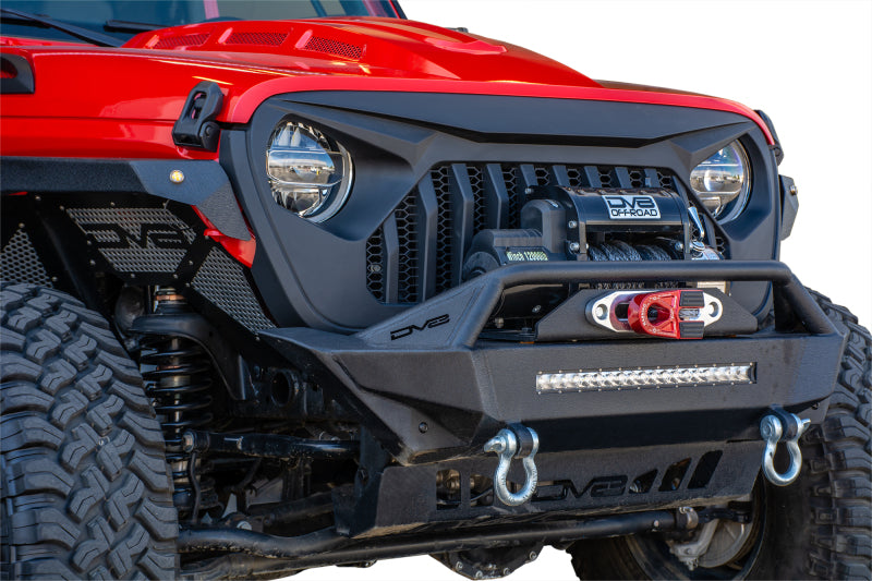 DV8 Offroad 2018+ Jeep JL/ Gladiator Angry Grill GRJL-01 GRJL-01 Photo - Mounted