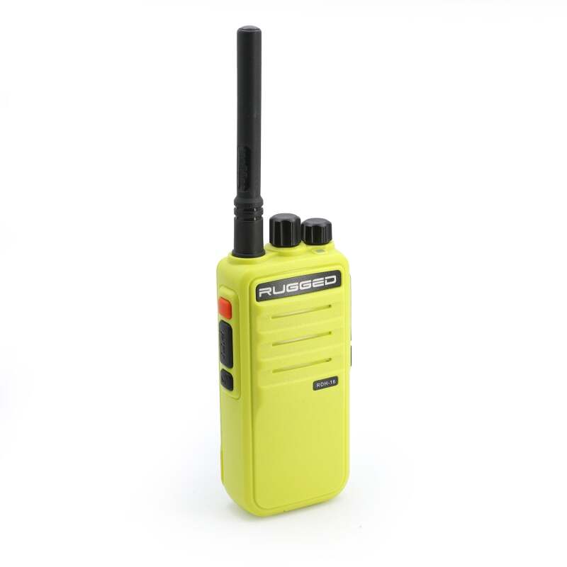 Rugged Radios Rugged RDH16 - Business Band 2-Way Radio - Digital and Analog UHF / Safety Yellow RDH16-U-HV RDH16-U-HV Photo - Primary