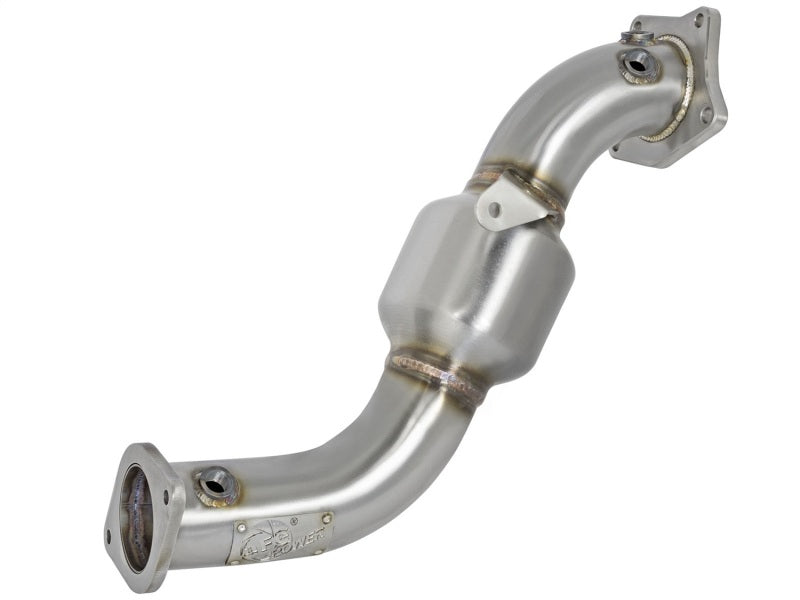 aFe POWER 48-34126-HC Twisted Steel Down-Pipe; Street Series 48-34126-HC Photo - Primary