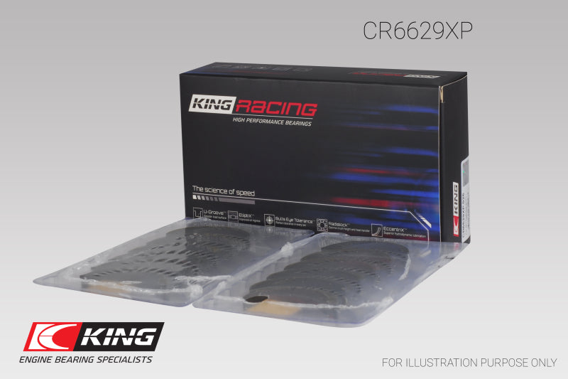 King Engine Bearings King Mitsubishi 6G72 (Size 0.25) Connecting Rod Bearing Set CR6629XP0.25 CR6629XP0.25 User 1