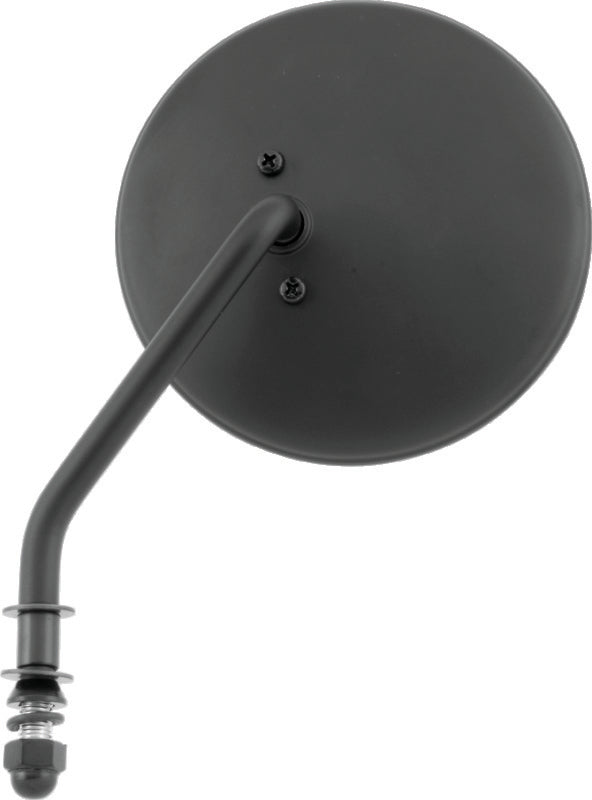 Bikers Choice Black 4 Inch Round Mirror Short Left Universal 482775 482775 Photo - Primary