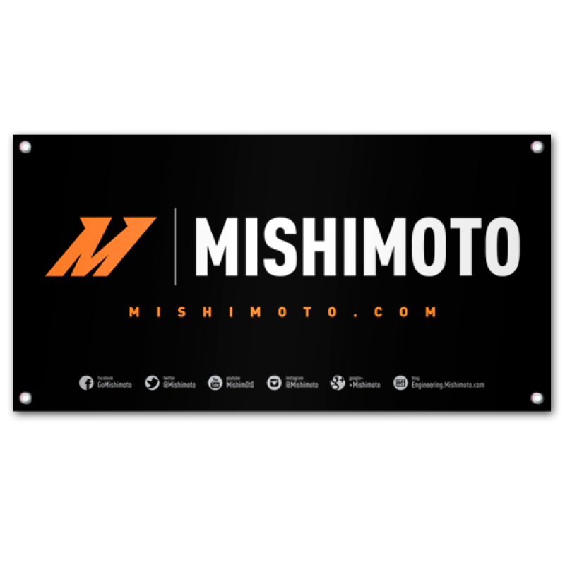 Mishimoto Promotional Banner, Large MMPROMO-BANNER-15LG Photo - Primary