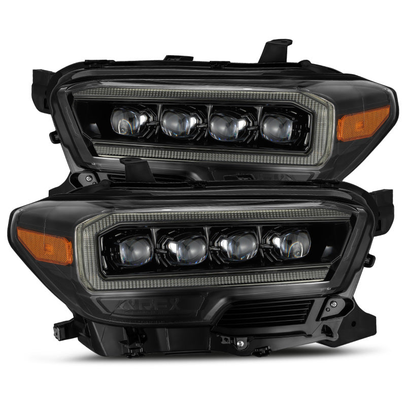 AlphaRex 16-20 Toyota Tacoma NOVA LED Projector Headlight Plank Style Alpha Black w/Activation Light 880705 880705 Photo - Primary