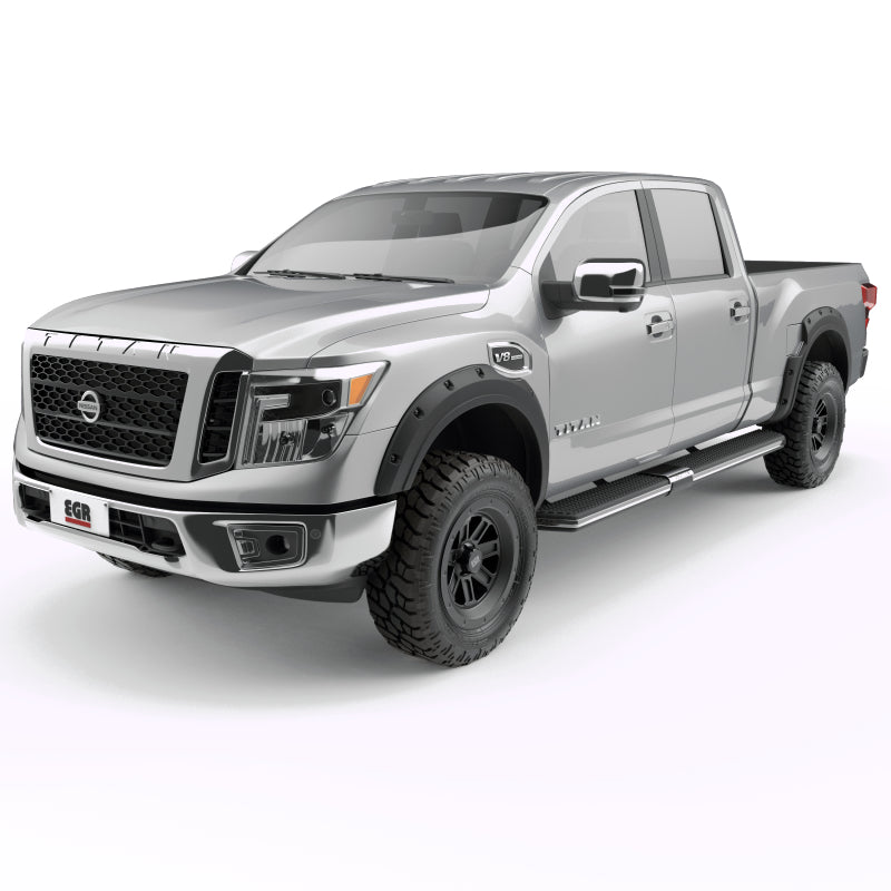 EGR 2017 Nissan Titan Bolt-On Look Fender Flares - Set - Black Matte (796005) 796005 796005 Photo - Primary