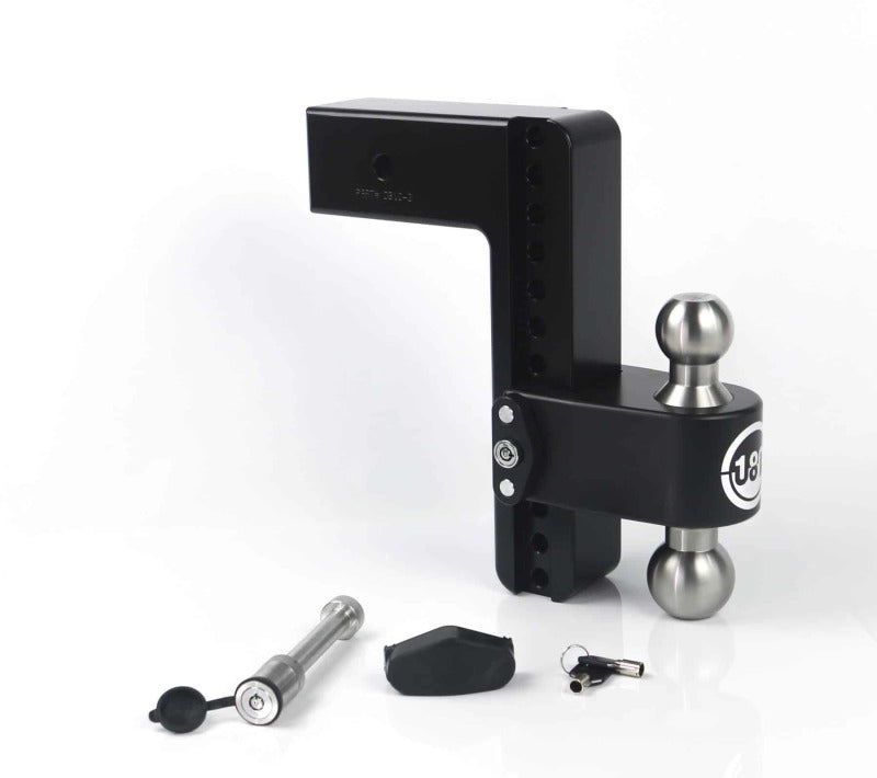 Weigh Safe 180 Hitch 10in Drop Hitch & 3in Shank (10K/21K GTWR) w/WS05 - Black Cerakote LTB10-3-KA-CER-BLA LTB10-3-KA-CER-BLA User 1