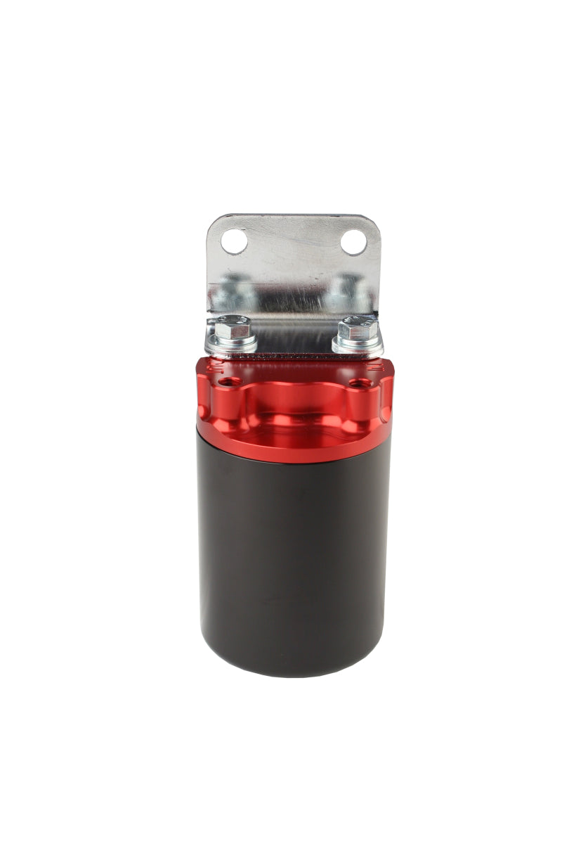 Aeromotive 100 Micron, Red/Black Canister Fuel Filter 12319 Photo - Primary