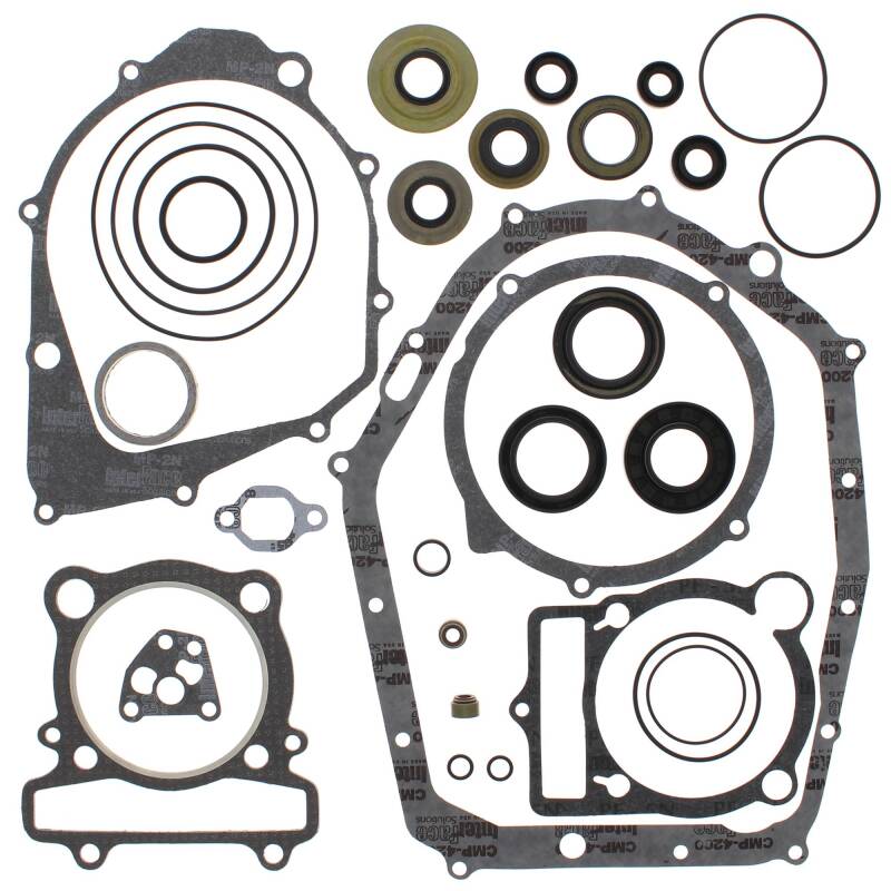 Vertex Pistons Vertex Gaskets 87-95 Yamaha YFM350ER Moto-4 Complete Gasket Kit w/ Oil Seals 811898 811898 Photo - Primary
