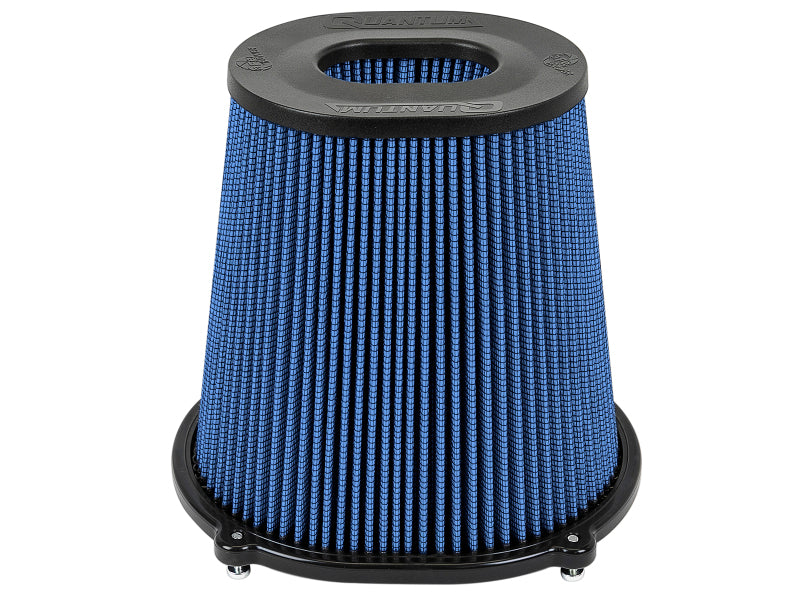 aFe Quantum Pro-5 R Air Filter Inverted Top - 5in Flange x 9in Height 23-91129 Photo - Primary