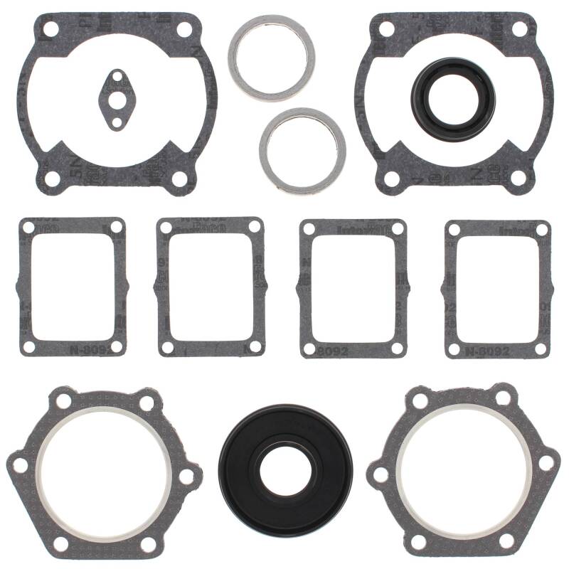 Vertex Pistons Vertex Gaskets 85-91 Yamaha Excell V XL540 Complete Gasket Kit w/ Oil Seals 711147G 711147G Photo - Primary