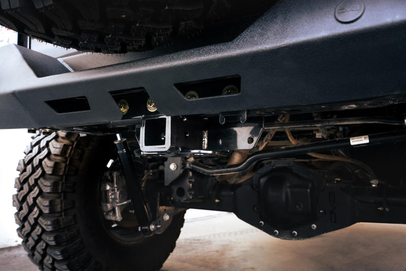 DV8 Offroad 07-21 Jeep Wrangler (JK/JL) Bolt-On Hitch w/o Lights AHJP-02 AHJP-02 Photo - Mounted