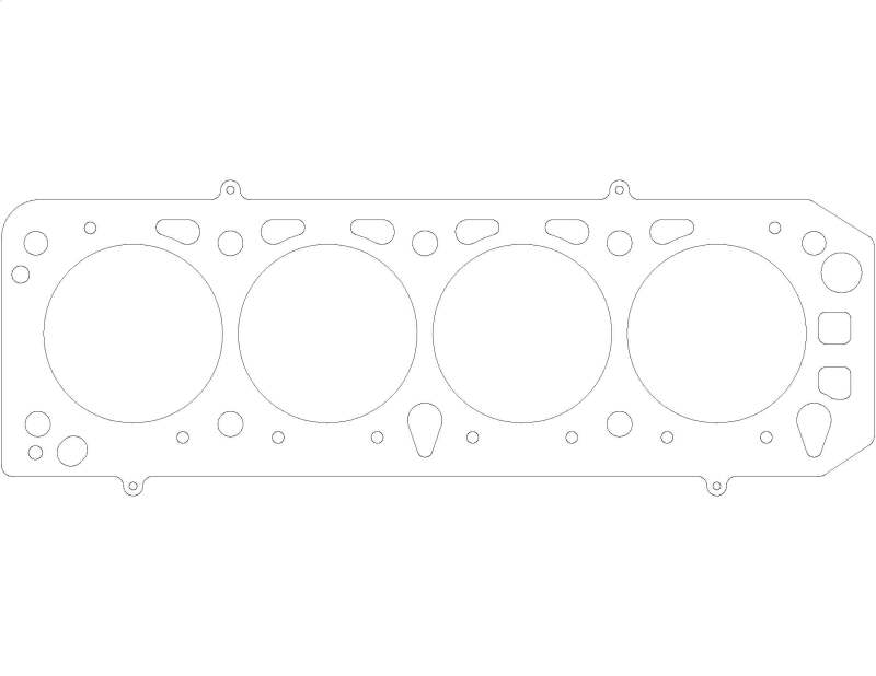 Cometic Gasket Cometic Ford EAO Cosworth YB .040in MLS Cylinder Head Gasket - 93.5mm Bore C14035-040 C14035-040 Photo - Primary