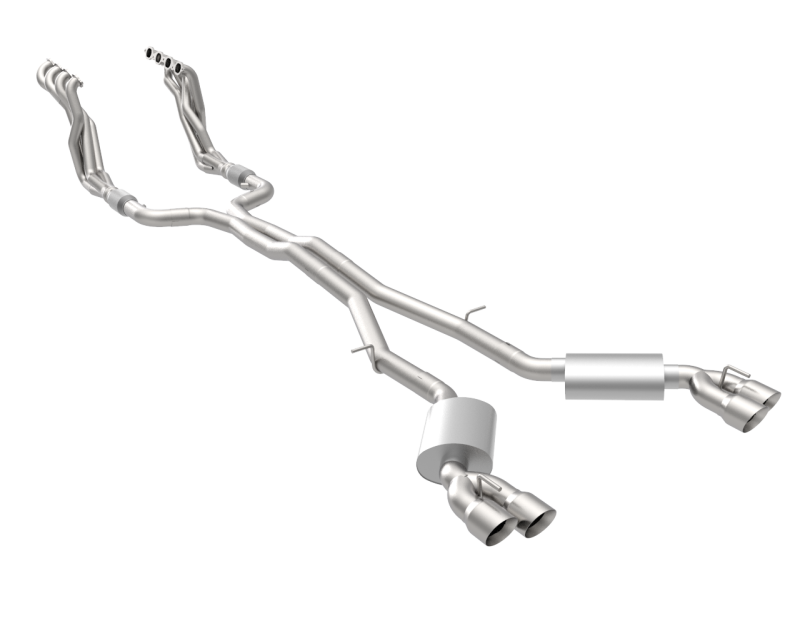 Kooks Headers Kooks 16-24 Chevy Camaro SS 6.2L V8 1-7/8in Headers 3in Catted Exhaust Kit w/ Polished Quad Tips 2260F425 2260F425 Photo - Unmounted
