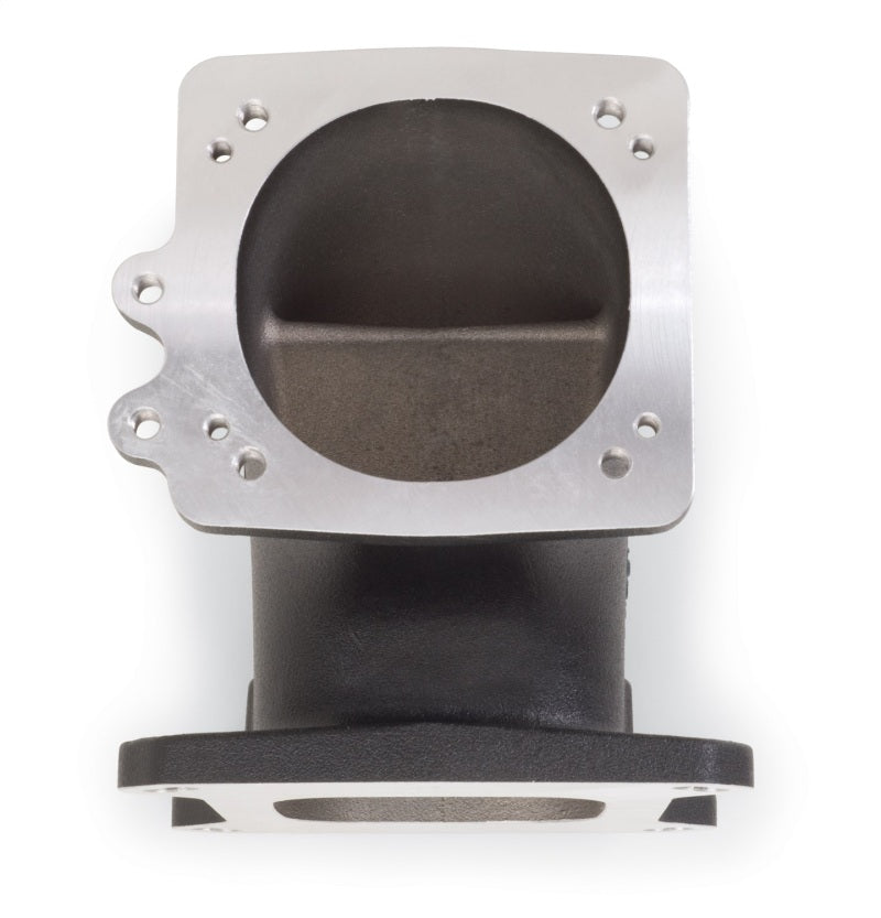 Edelbrock High Flow Intake Elbow, 95mm Throttle Body To Square-bore Flange 38493 Photo - Unmounted