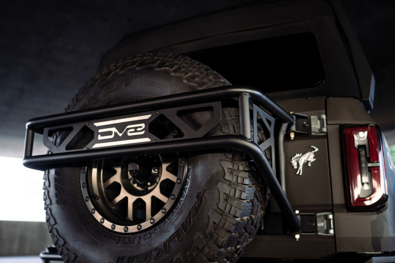 DV8 Offroad 21-23 Ford Bronco Spare Tire Guard & Accessory Mount TCBR-01 TCBR-01 Photo - Unmounted