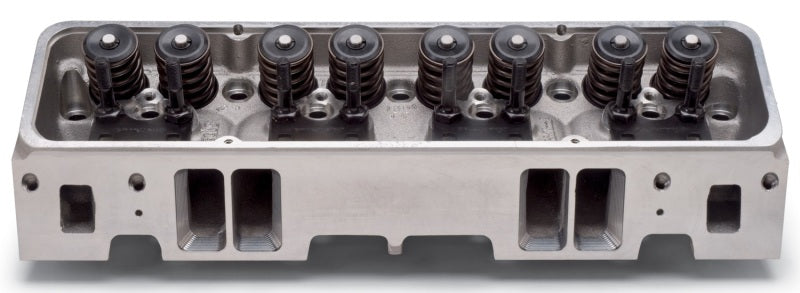Edelbrock Single SBC Chevy Cylinder Head, Hydraulic Flat ETEC-200 Complete 60989 Photo - Primary