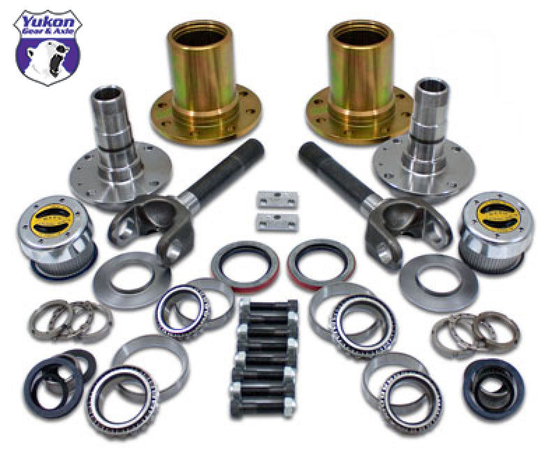 Yukon Gear Spin Free Locking Hub Conv Kit For Dana 30 & Dana 44 TJ / XJ / YJ / 27 Spline / 5 X 4.5in YA WU-07 YA WU-07 Photo - Primary