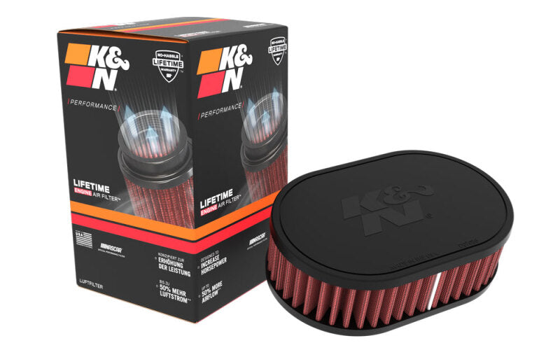 K&N Engineering Universal Clamp-On Air Filter RU-071V RU-071V Photo - out of package