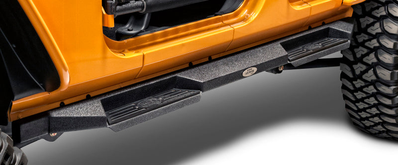 Body Armor 4x4 07-18 Jeep Wrangler JK 4 Door Rocksteps Side Steps JK-4123 JK-4123 Photo - lifestyle view