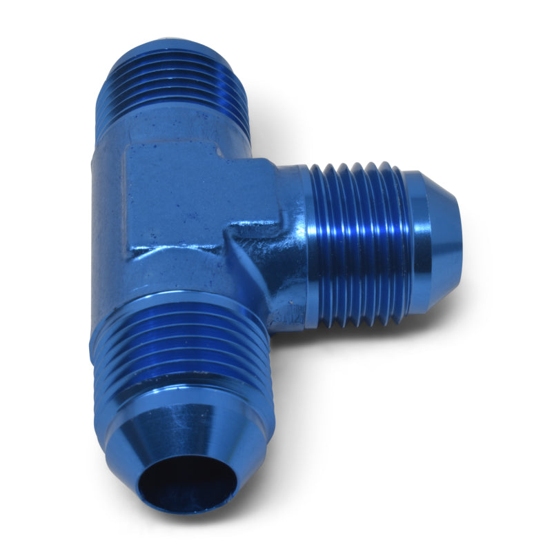 Russell Performance -16 AN NPT Flare Tee Fitting (Blue) 660110 660110 Photo - out of package