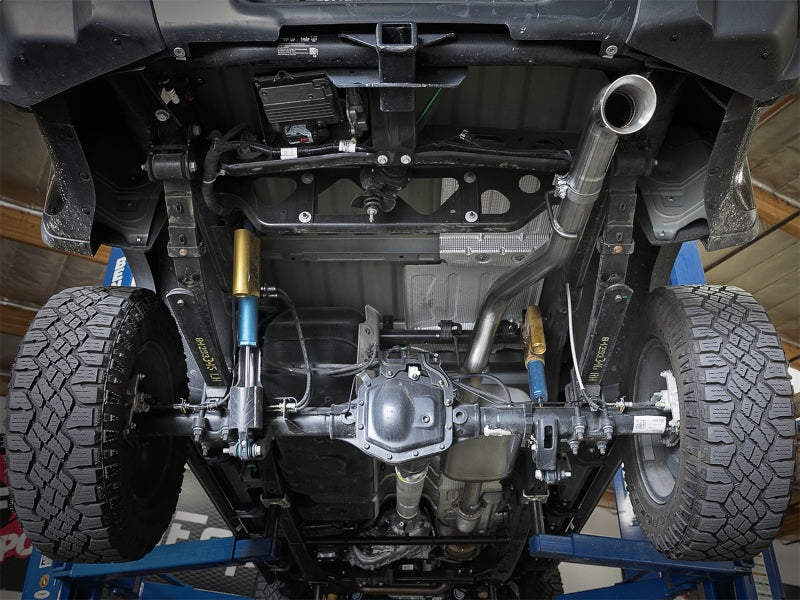 aFe Cat-Back Exhaust System MACH Force-Xp Hi-Tuck 3 IN 409 Stainless Steel 49-44099-P Photo - Mounted