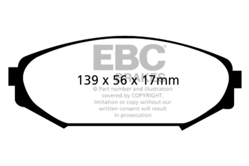 EBC Disc Brake Pad Set UD793 Photo - Primary