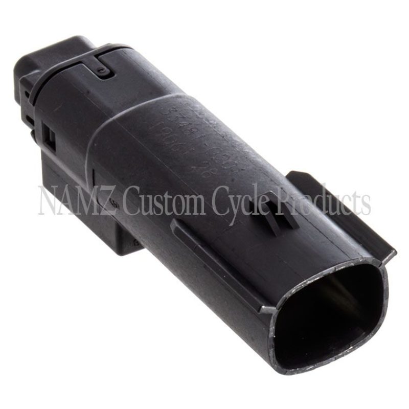 NAMZ 14-23 FL Models Right Side Handlebar Control Molex MX-150 2-Pos Male Connector (HD 69200272) NM-33481-0201 NM-33481-0201 Photo - Primary