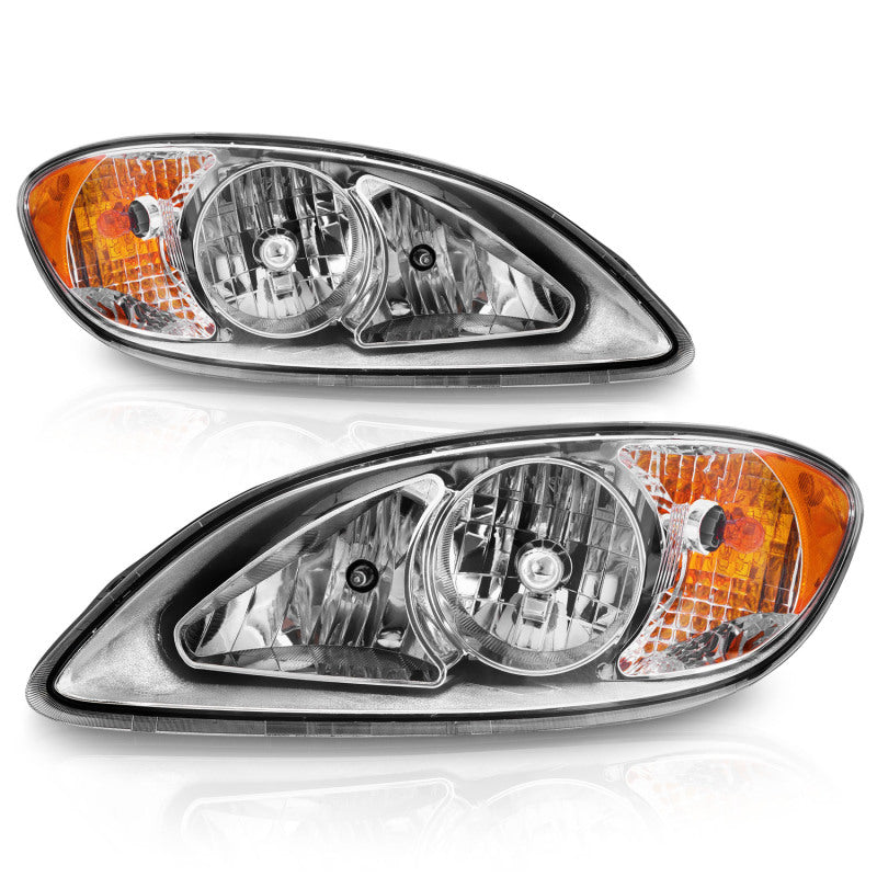 ANZO 2008-2016 International Prostar Crystal Headlights Chrome Housing 131033 131033 Photo - Unmounted