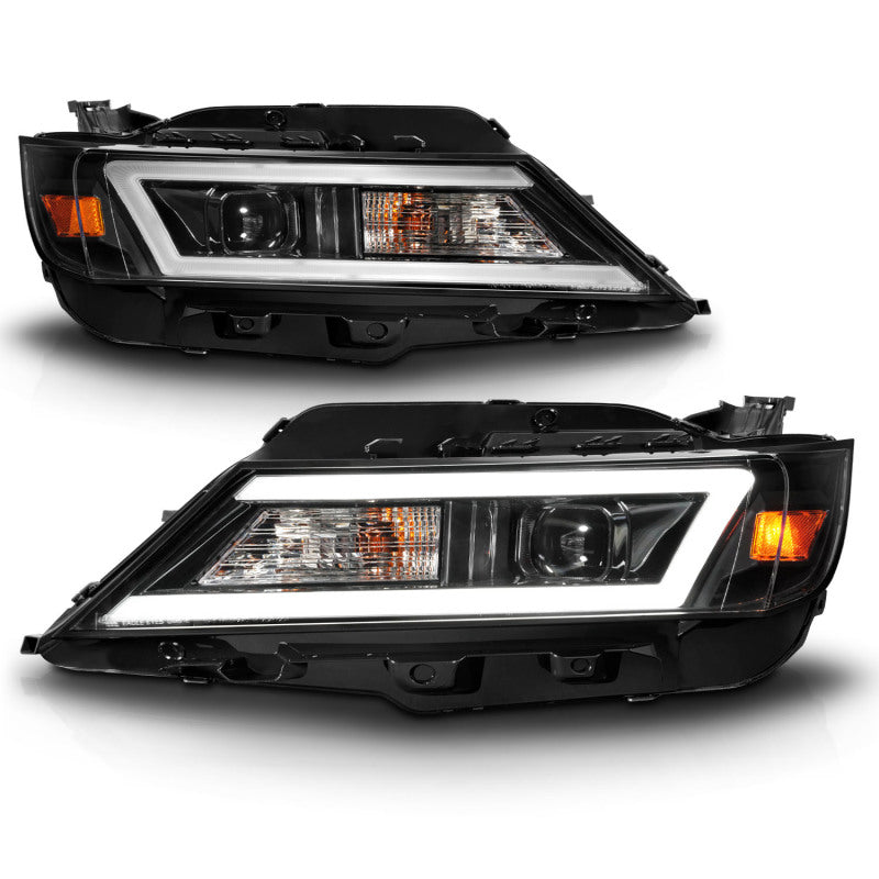ANZO 14-20 Chevrolet Impala Square Projector LED Bar Headlights w/ Black Housing 121574 121574 Photo - Unmounted