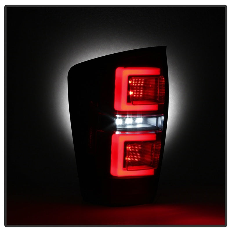 Spyder 16-17 Toyota Tacoma LED Tail Lights - Black Smoke (ALT-YD-TT16-LED-BSM) 5085740 5085740 Photo - Unmounted