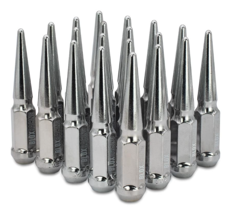 BLOX Racing Spike Forged Lug Nuts - Chrome 12 x 1.50mm - Set of 20 BXAC-00152-20 BXAC-00152-20 User 1