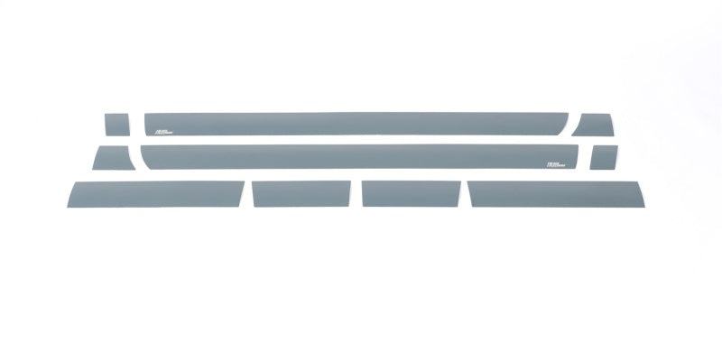 Putco 14-18 Chevy Silv LD Standard Cab - 6.8in Bed (10pcs) Black Platinum Rocker Panels 9751228BP 9751228BP Photo - Primary